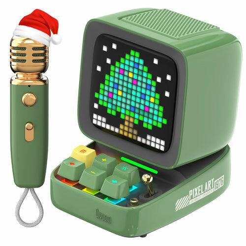 Divoom Ditoo-Mic Mini Karaoke Machine Pixel Art Bluetooth Speaker 像素藍牙喇叭 原裝行貨