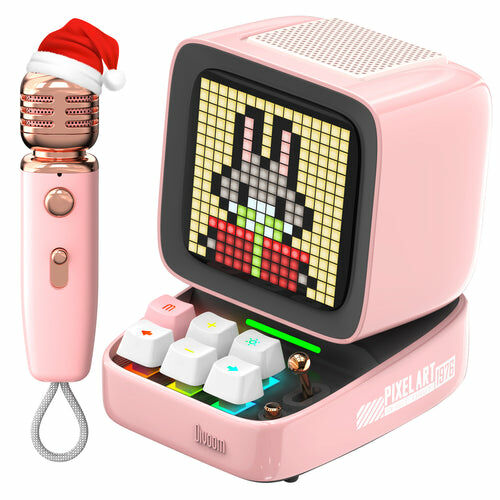 Divoom Ditoo-Mic Mini Karaoke Machine Pixel Art Bluetooth Speaker 像素藍牙喇叭 原裝行貨