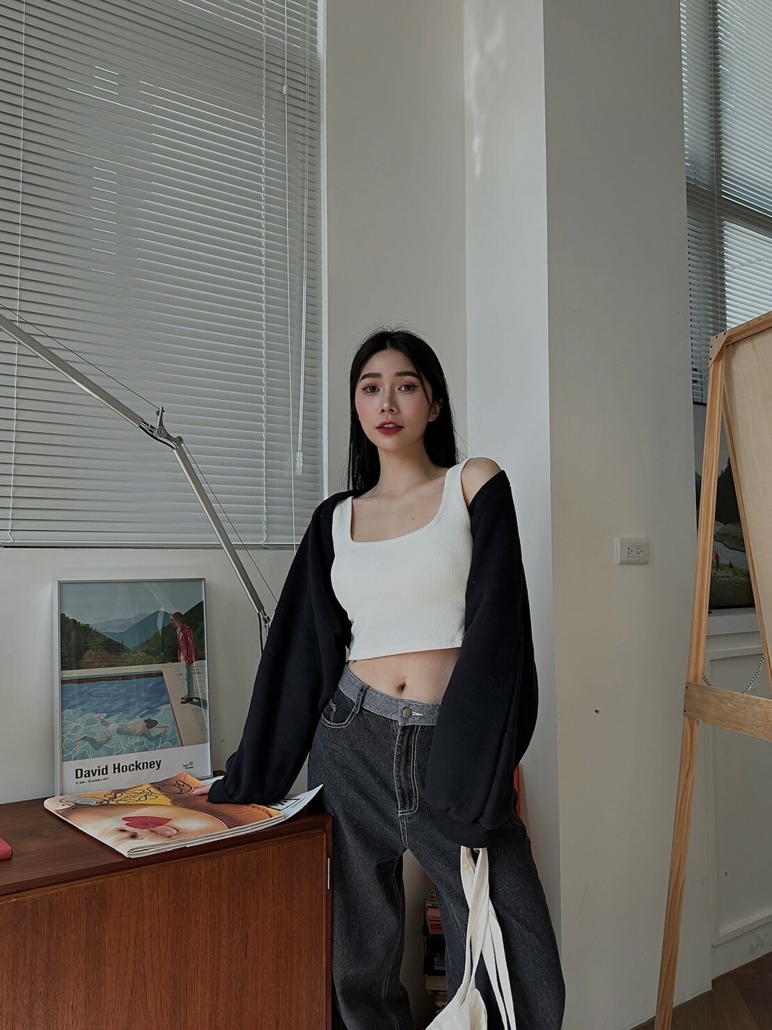 日常百搭磨毛慵懶小外套