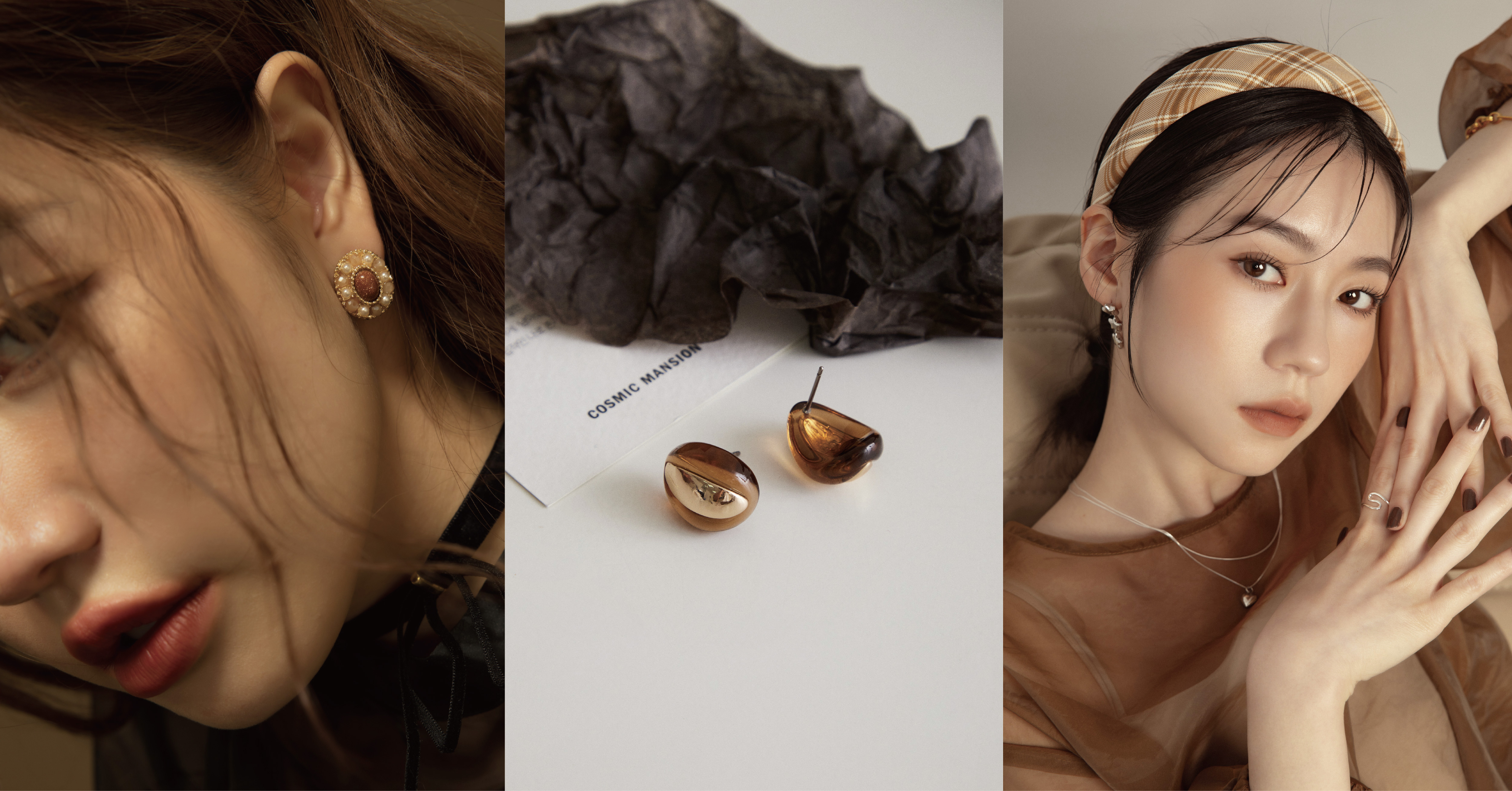 挑選飾品時是不是發現總有些顏色超適合你，有些則相反，  其實飾品顏⾊和膚色的搭配息息相關，  然⽽膚⾊不只有色階的差別，還有分冷暖色調！