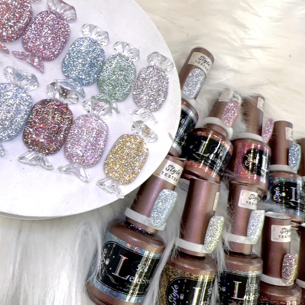 【Lele Style】莉莉膠-高調閃鑽蹦迪 518-529