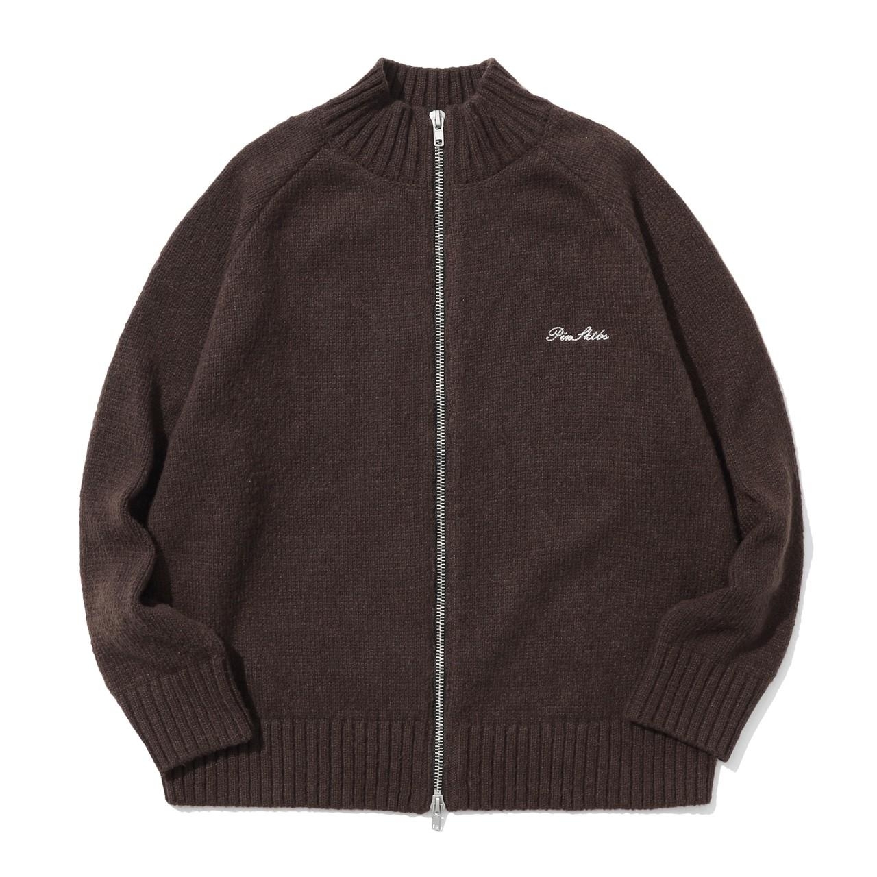 PIN SKTBS 拉鍊針織外套