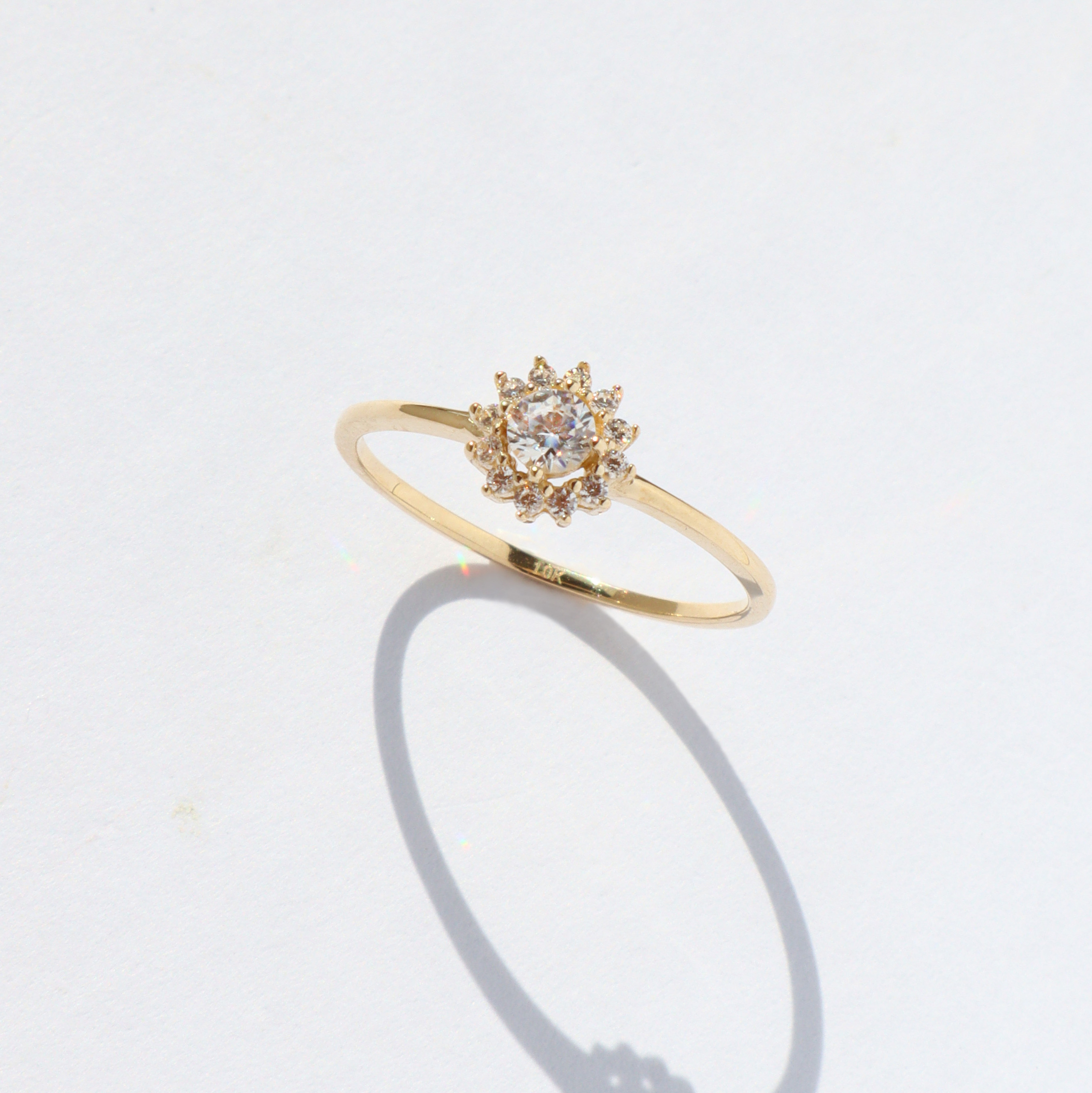 10K/獨寵閃耀戒指