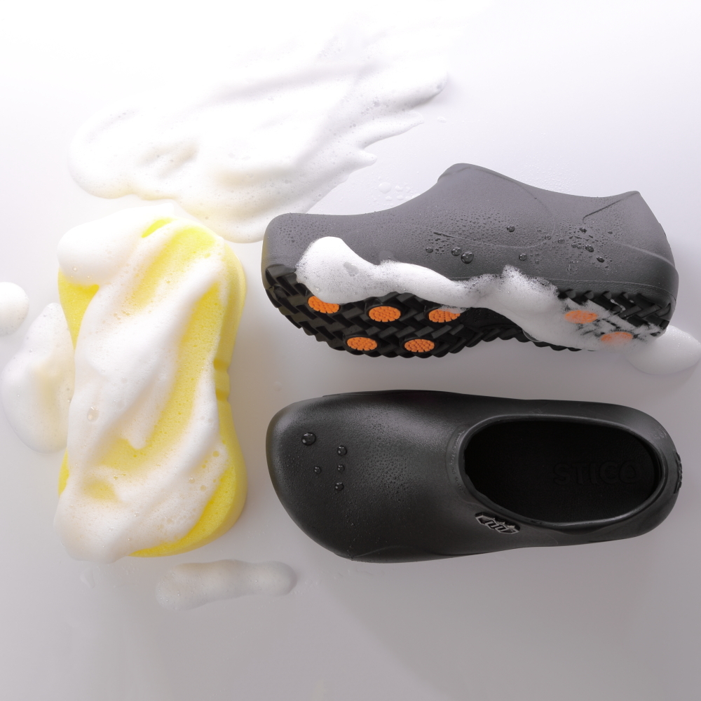 韓國STICO科技防滑工作鞋(廚師鞋) NEC-03-2nd 曜石黑