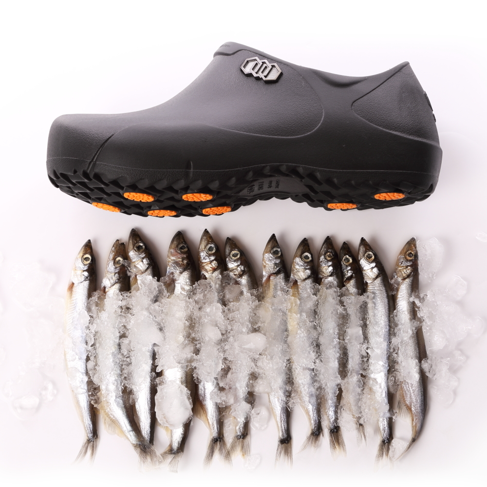 韓國STICO科技防滑工作鞋(廚師鞋) NEC-03-2nd 曜石黑