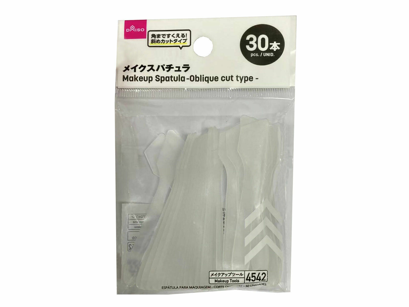 粉底刮棒/斜切 30入