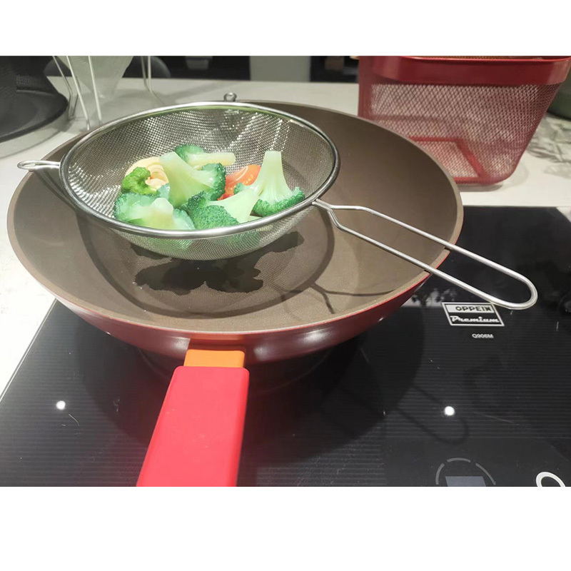 附把手濾網/21x36.5cm