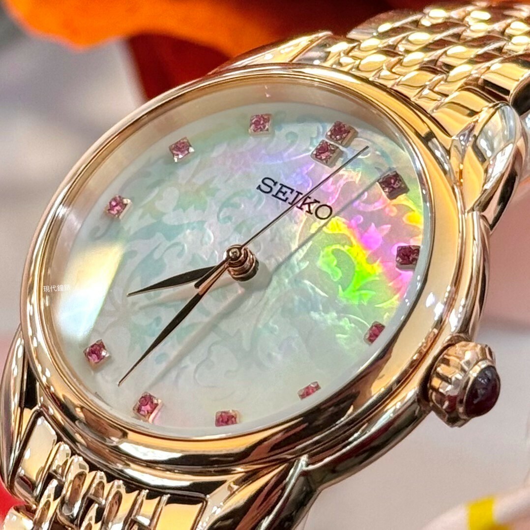 【SEIKO 精工】CS 晶鑽女錶 6N01-00P0K 28.7mm 現代鐘錶