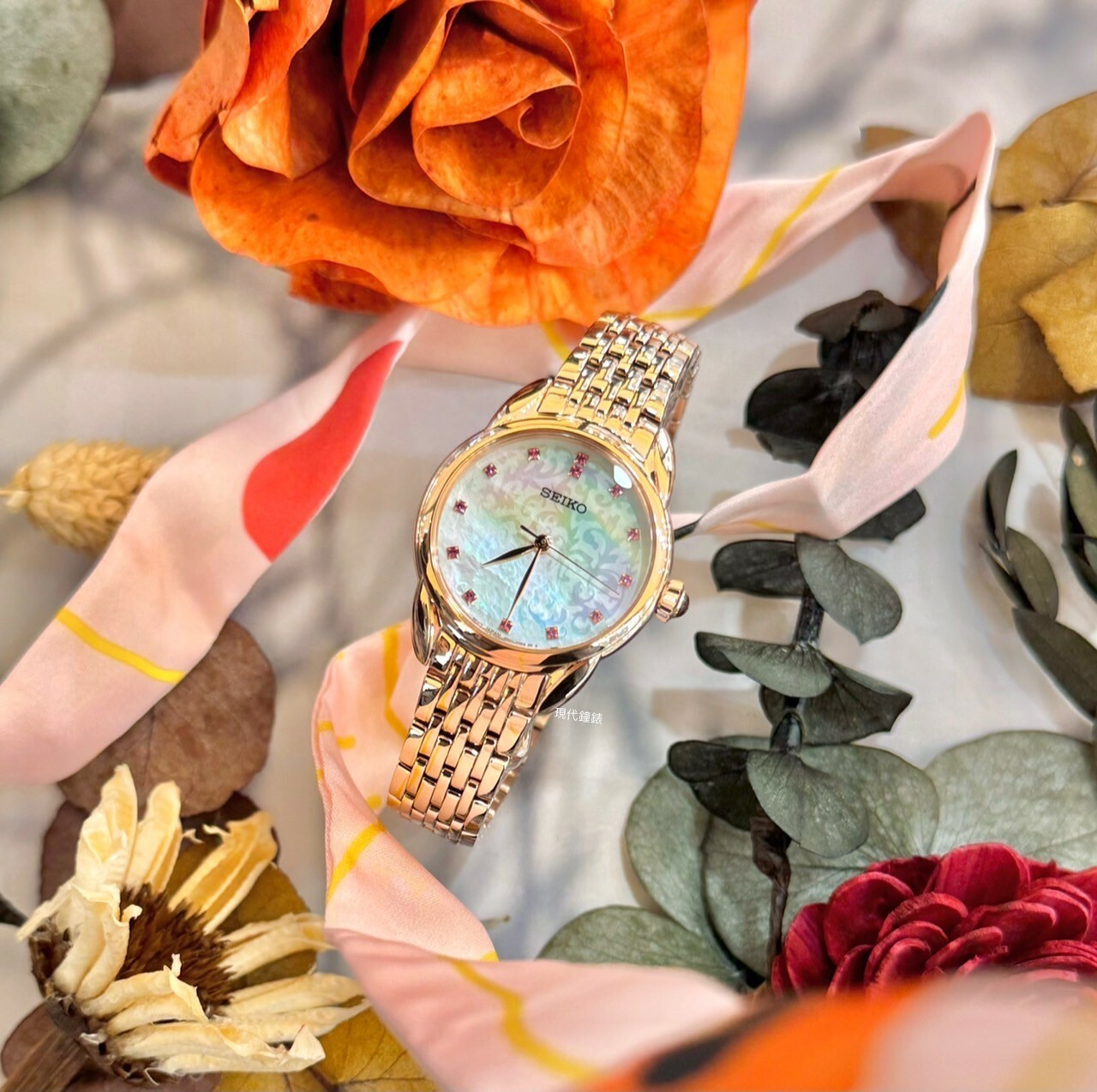 【SEIKO 精工】CS 晶鑽女錶 6N01-00P0K 28.7mm 現代鐘錶