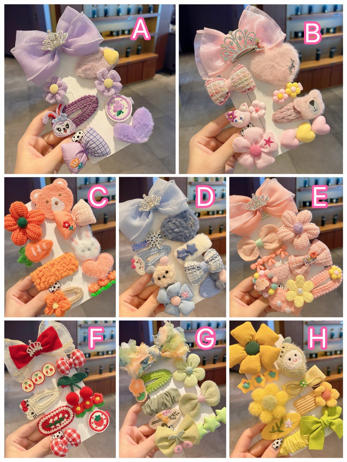 公主👑皇冠女孩👧🏻髮夾-2400060