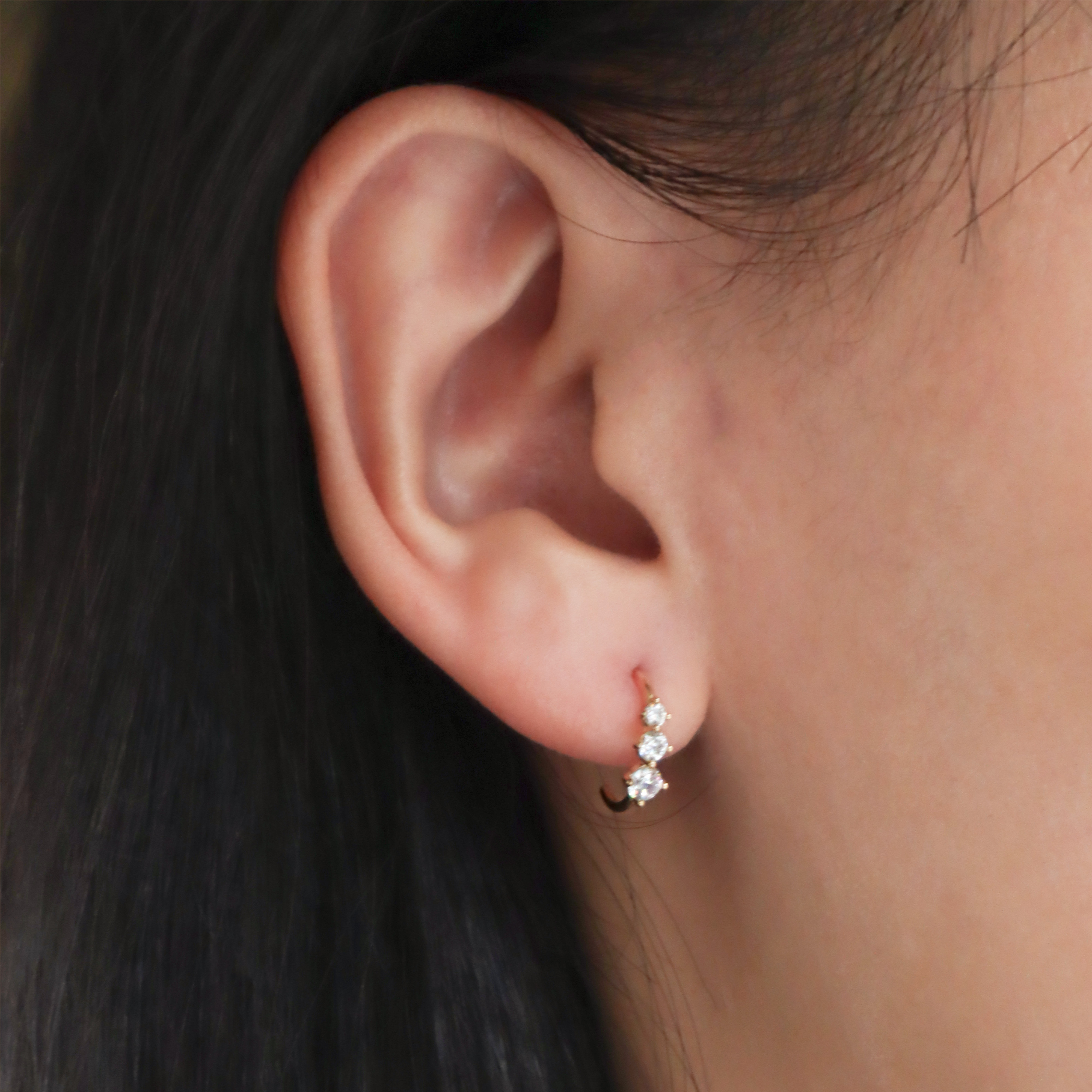 10K/排列星宿耳環