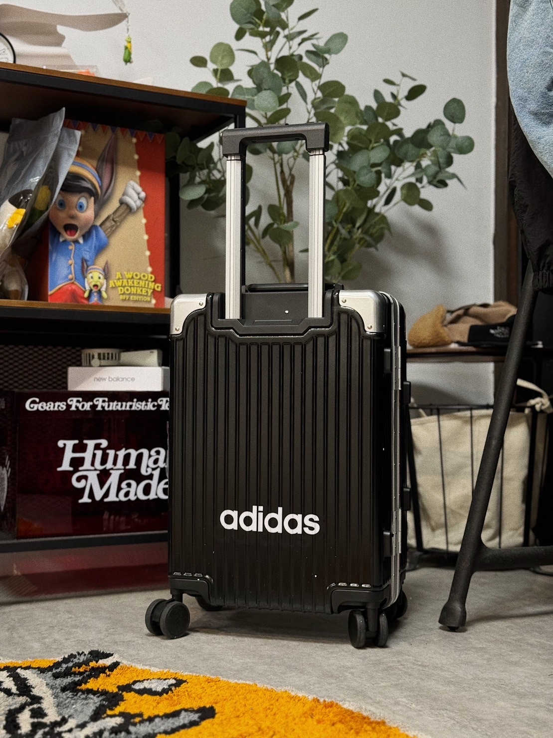 Adidas SP 行李箱 20吋 登機箱 黑色