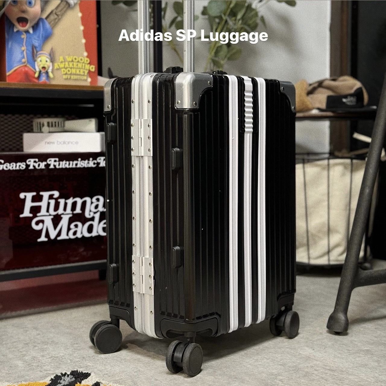 Adidas SP 行李箱 20吋 登機箱 黑色