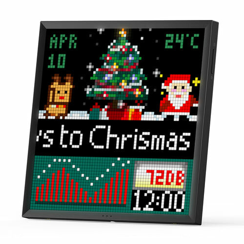 Divoom Pixoo64 64x64 Pixel Art LED Display Social Media Counter 像素發光板 原裝行貨