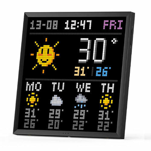 Divoom Pixoo64 64x64 Pixel Art LED Display Social Media Counter 像素發光板 原裝行貨