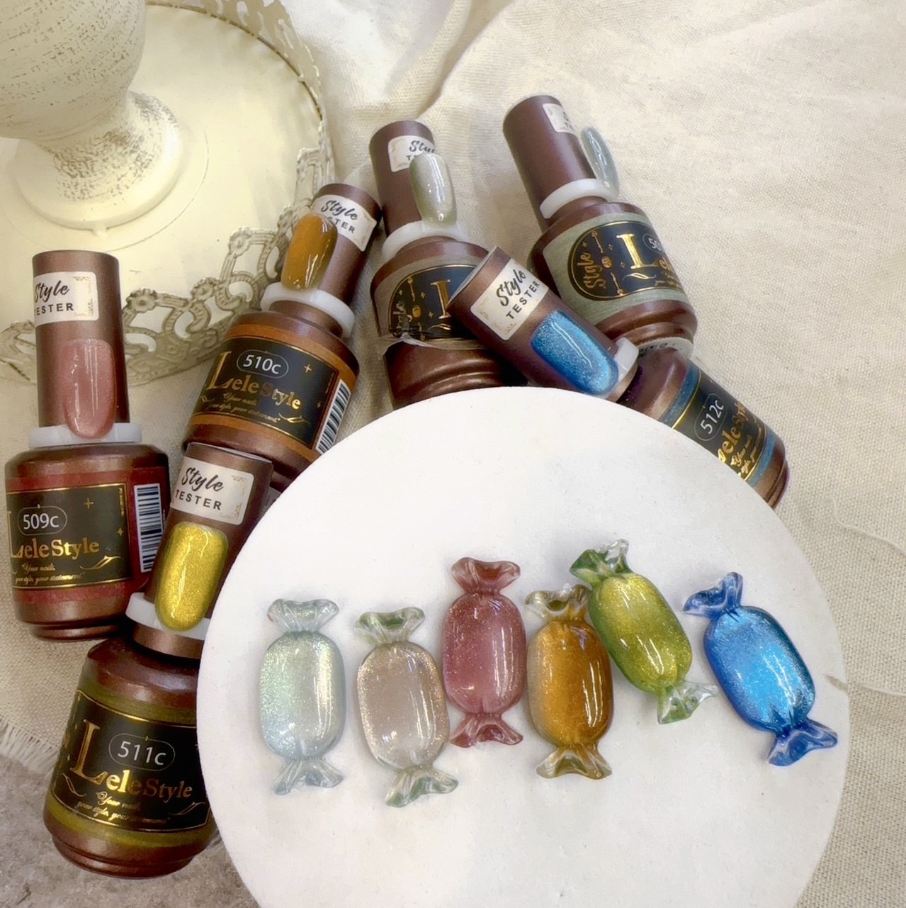 【Lele Style】莉莉膠-冰沙貓眼 507-512