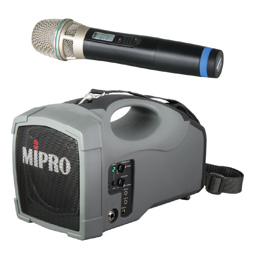 MIPRO Mipro / MA101B UHF單頻道充電式 無線喊話器(5吋,45W) — 三峽配件 / 週邊｜YA! 玩音樂
