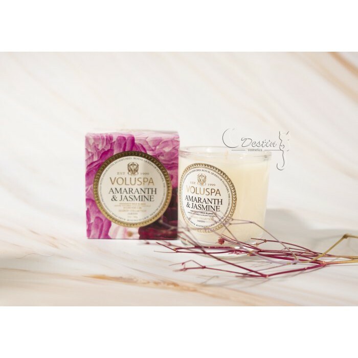 Voluspa 美國香氛精油蠟燭莧菜茉莉Amaranth Jasmine 3oz 附盒精美包裝絕