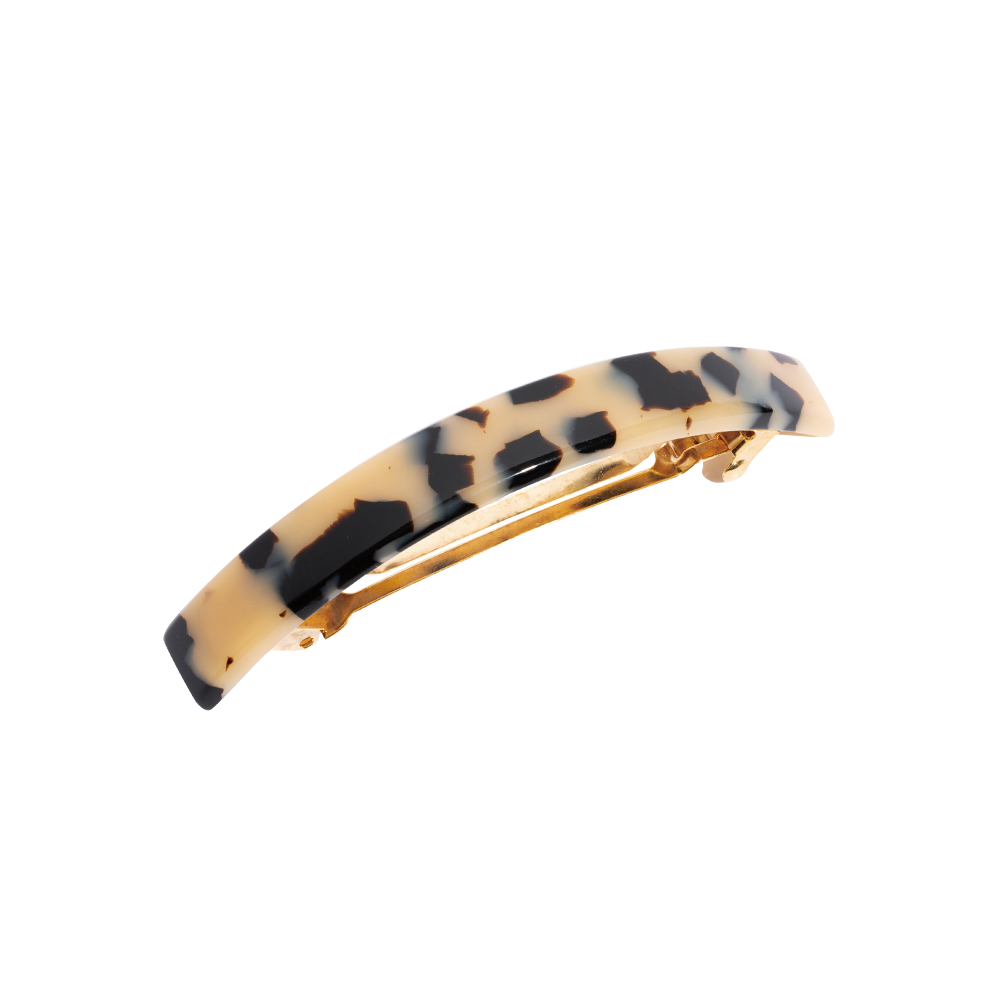 FRANCE LUXE 長型馬尾夾〈象牙琥珀〉