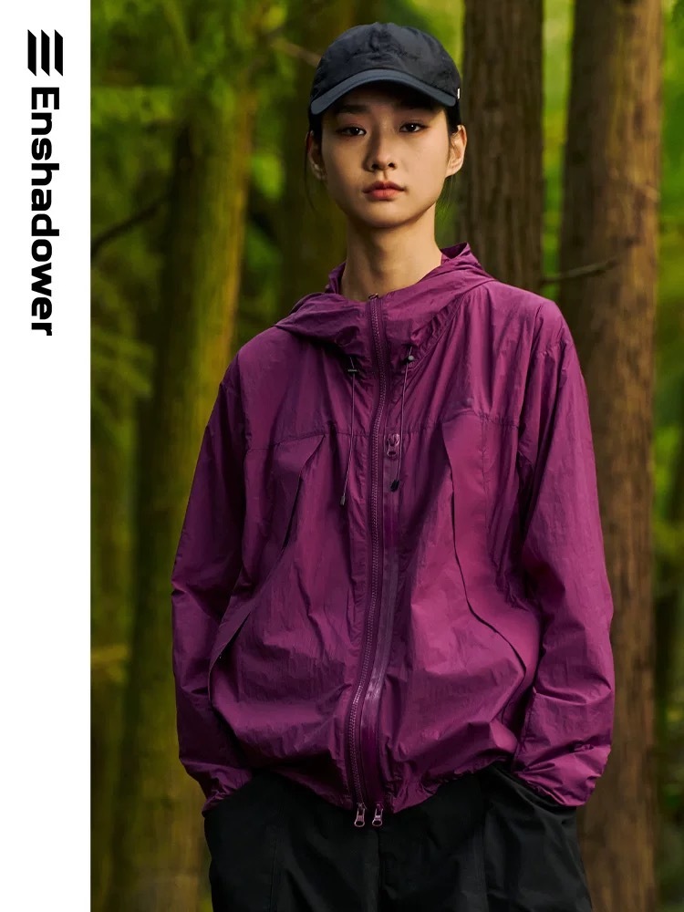 ENshadower隱蔽者 戶外連帽防曬騎行服UPF50+