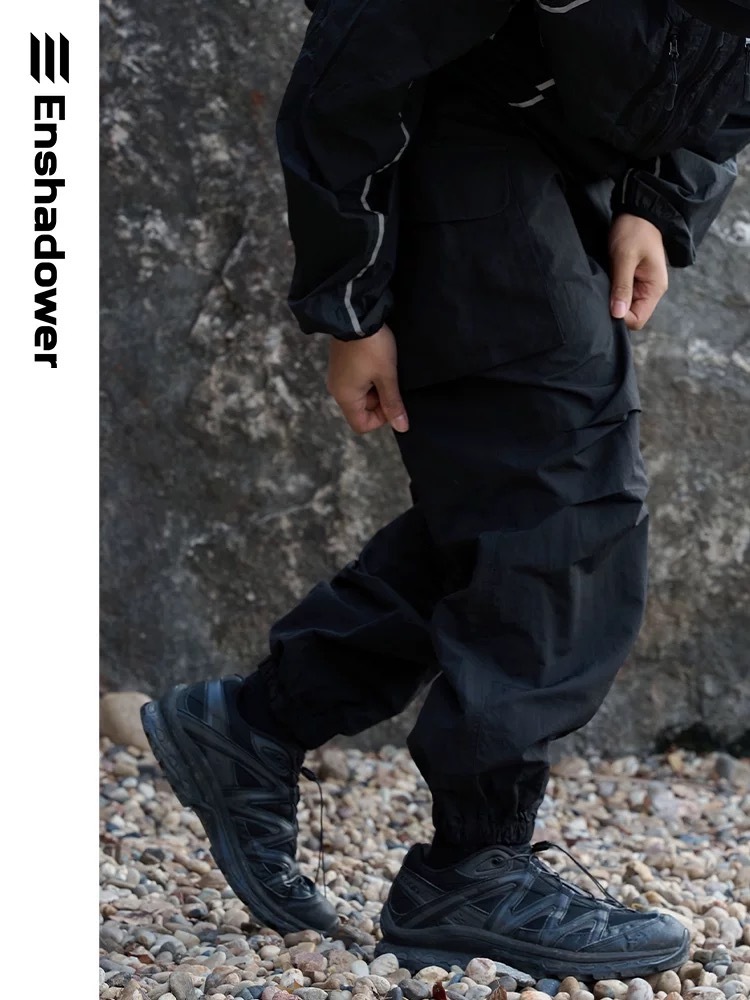 ENshadower隱蔽者 戶外工裝口袋結構束腳褲