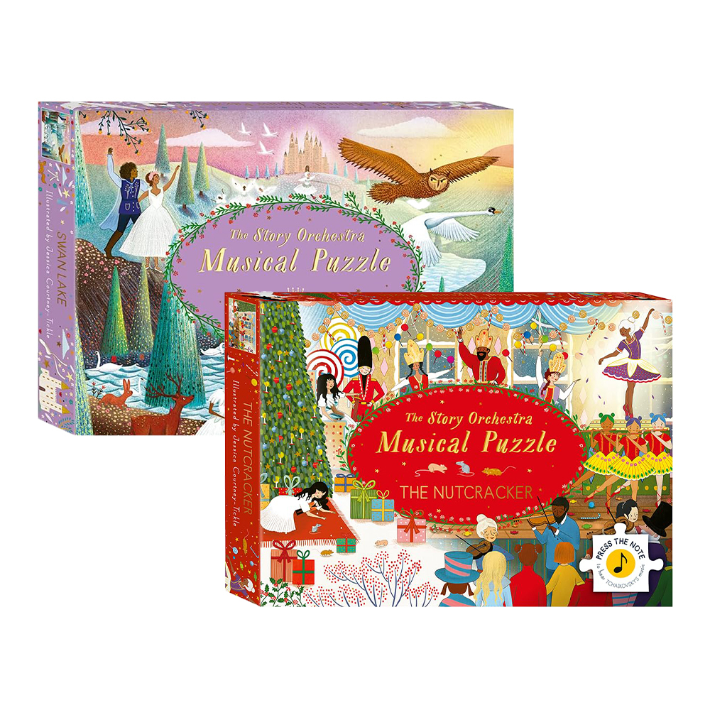 英國Kaddo  胡桃夾子/天鵝湖  音樂拼圖