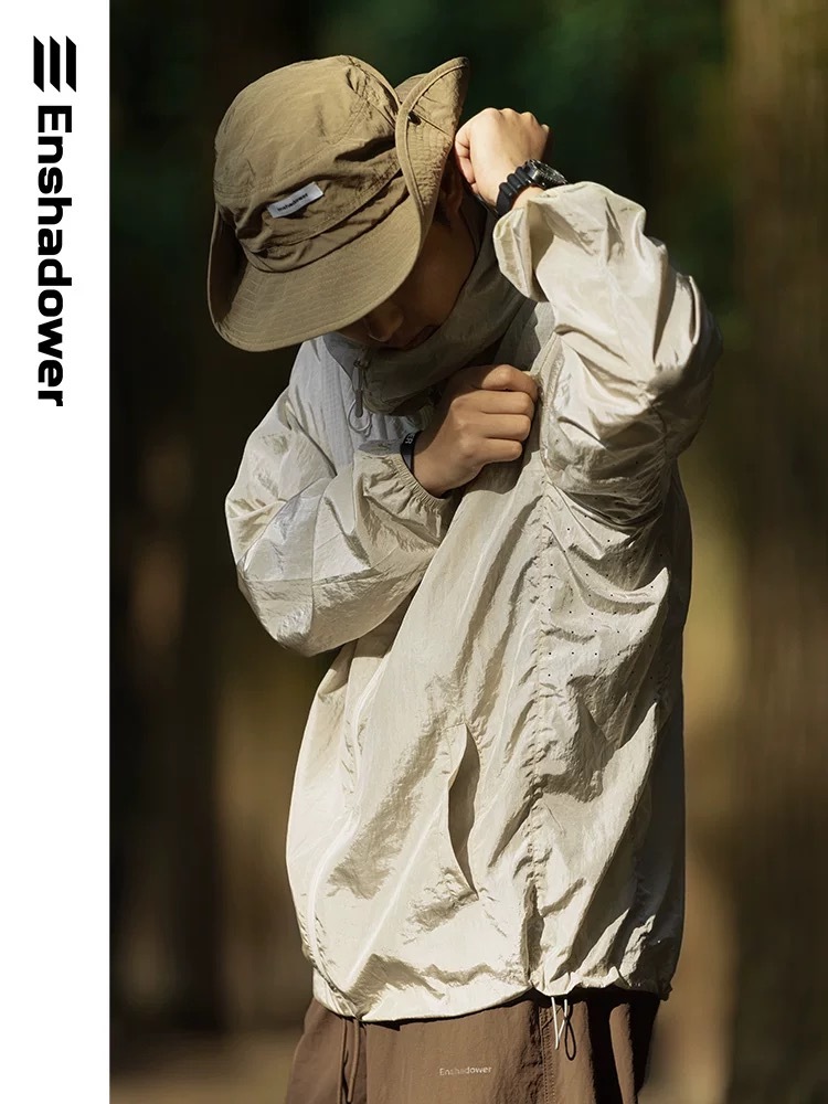ENshadower隱蔽者 拼色設計光感騎乘防曬衣UPF50+