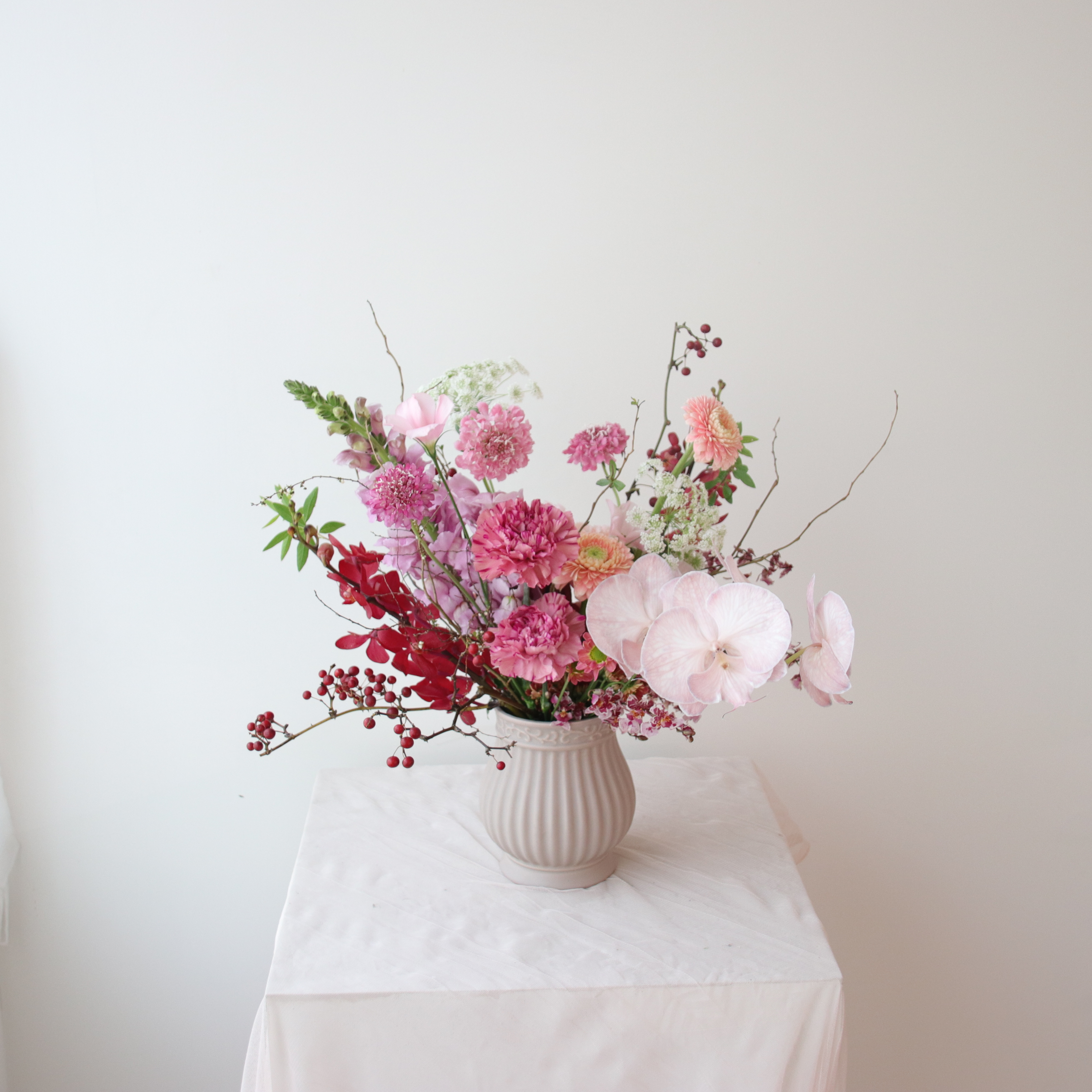 RUNI新春花禮-蘭花桌花