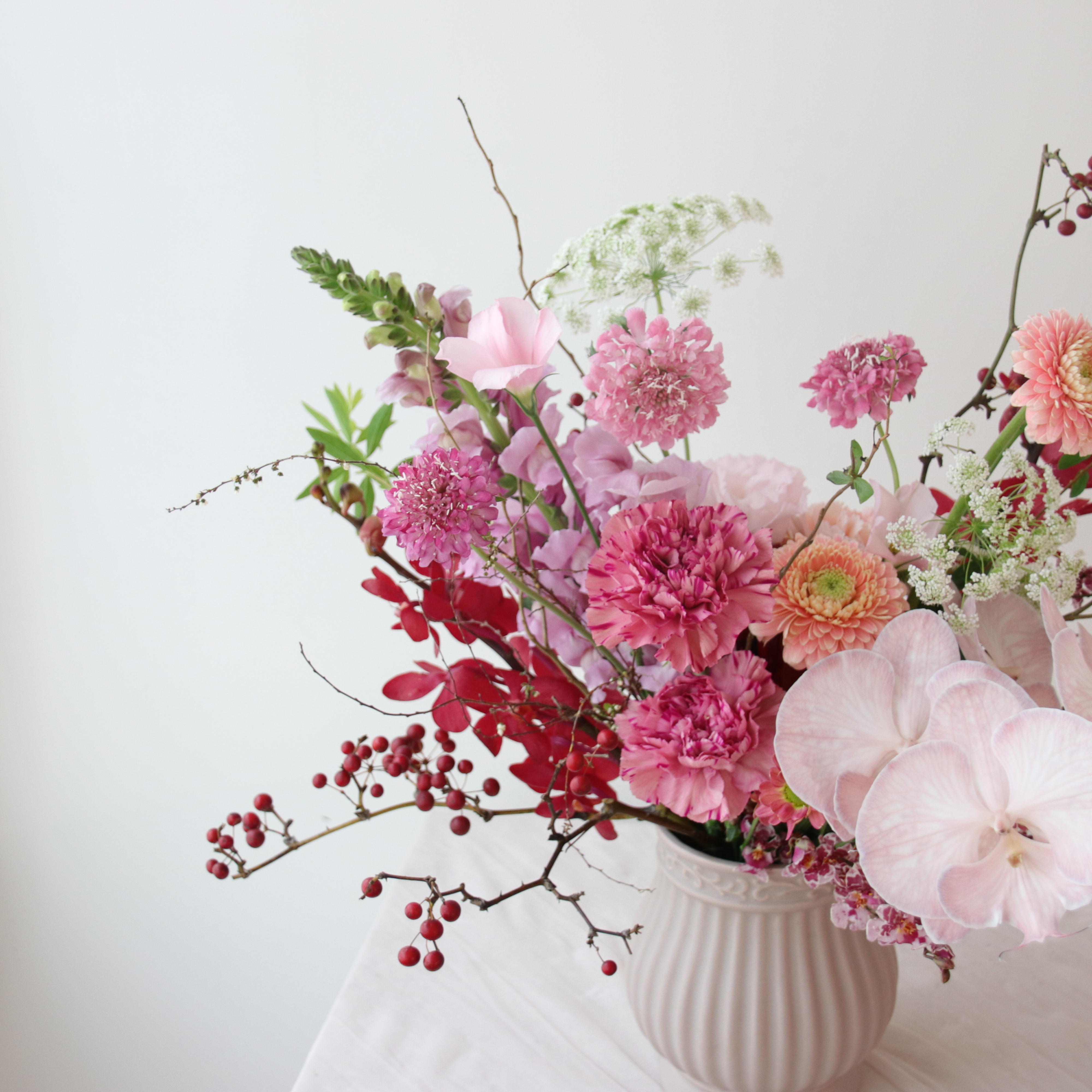 RUNI新春花禮-蘭花桌花