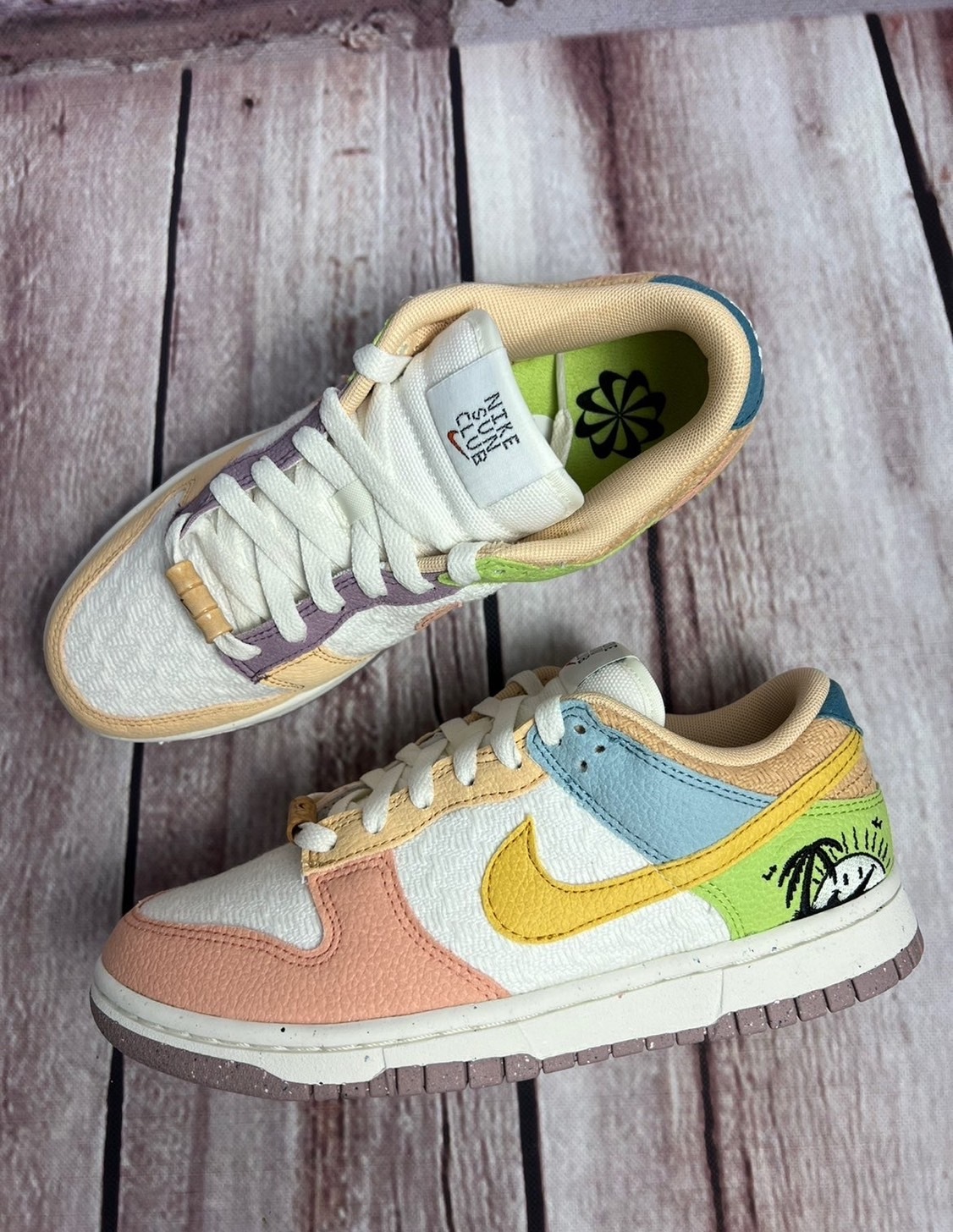 KTQ STORE ‧ Nike Dunk Low "Sun Club Multi" 彩色繽紛 DQ0265-100