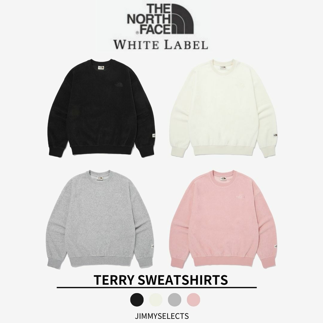 THE NORTH FACE 北臉 白標 TERRY SWEATSHIRTS 大學T 衛衣 NM5MQ06