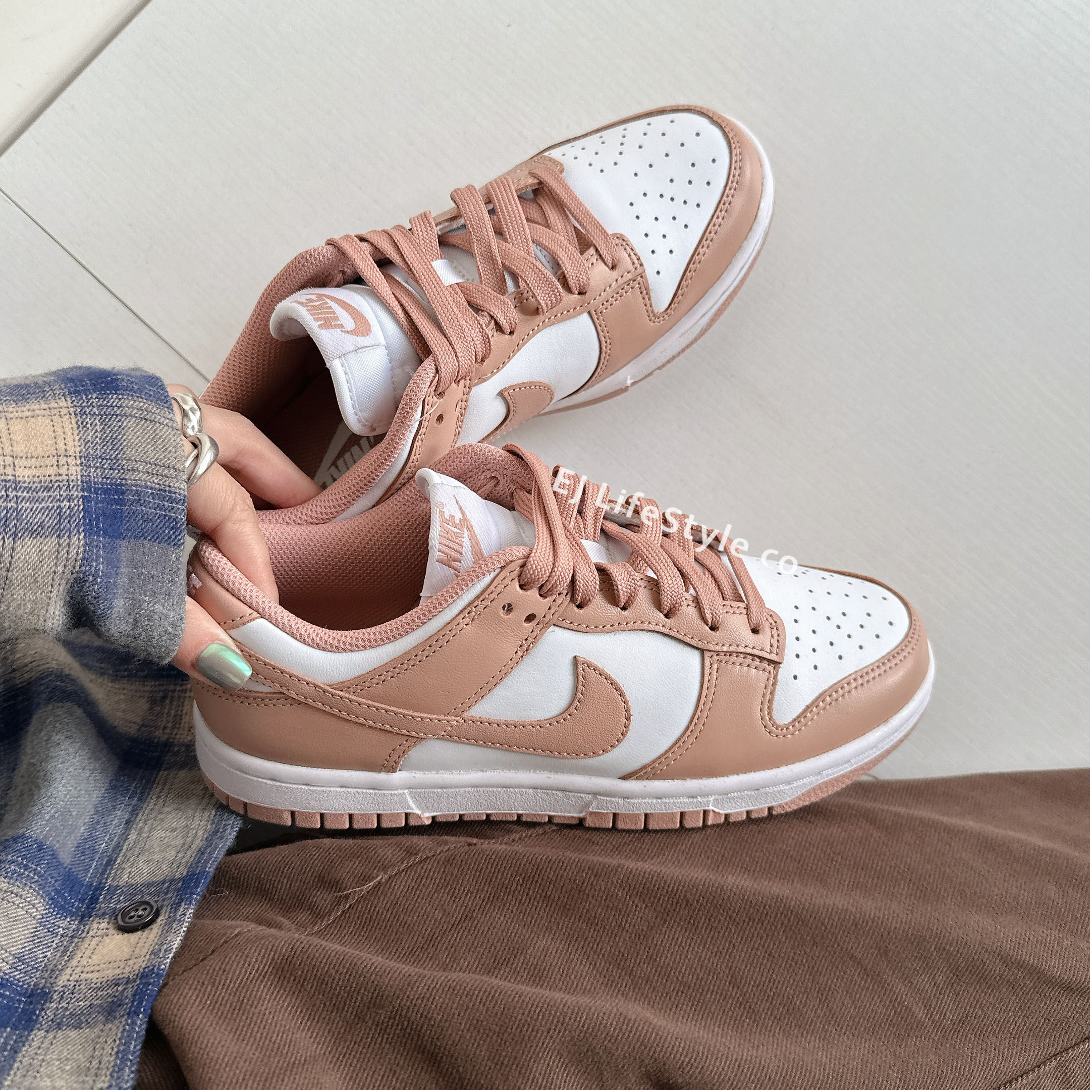 Wmns NIKE DUNK LOW 玫瑰粉 白粉 女鞋 Rose Whisper DD1503-118 預購
