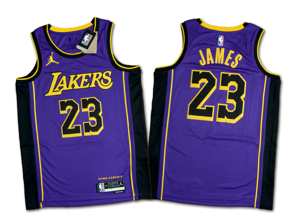 Jordan Brand 洛杉磯湖人隊 LeBron James 宣言版 Swingman 球衣