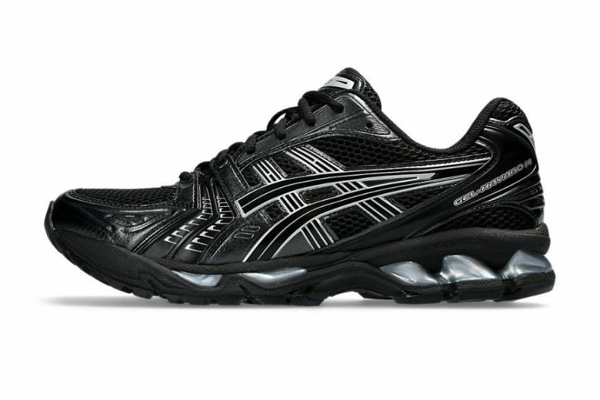 ASICS GEL-KAYANO 14 BLACK PURE SILVER