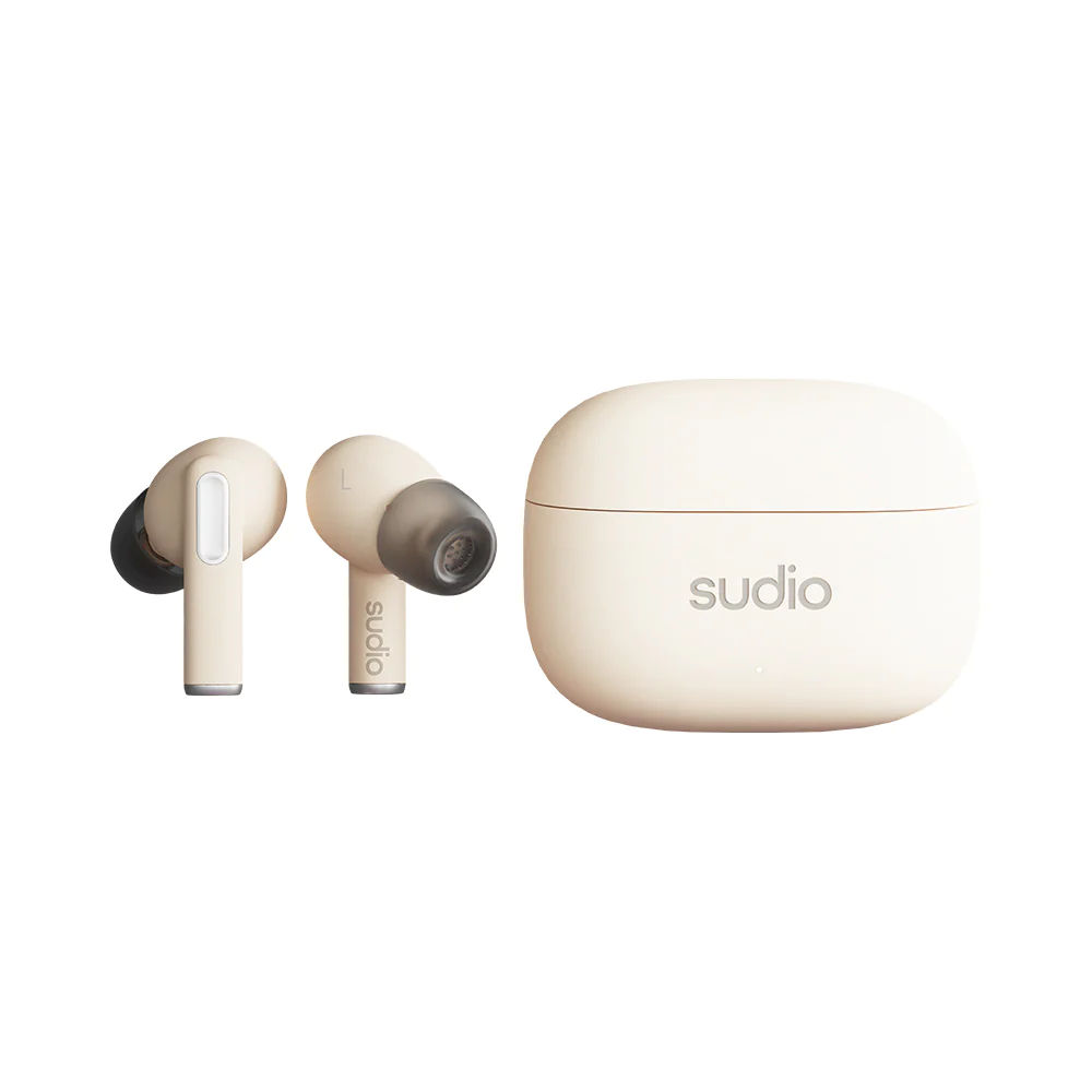 現貨｜原裝行貨一年保養｜SUDIO A1 PRO A.N.C 入耳式耳機｜SAND 奶茶色 [主動降噪 高穿透清晰通話品質 IPX4 防水等級]