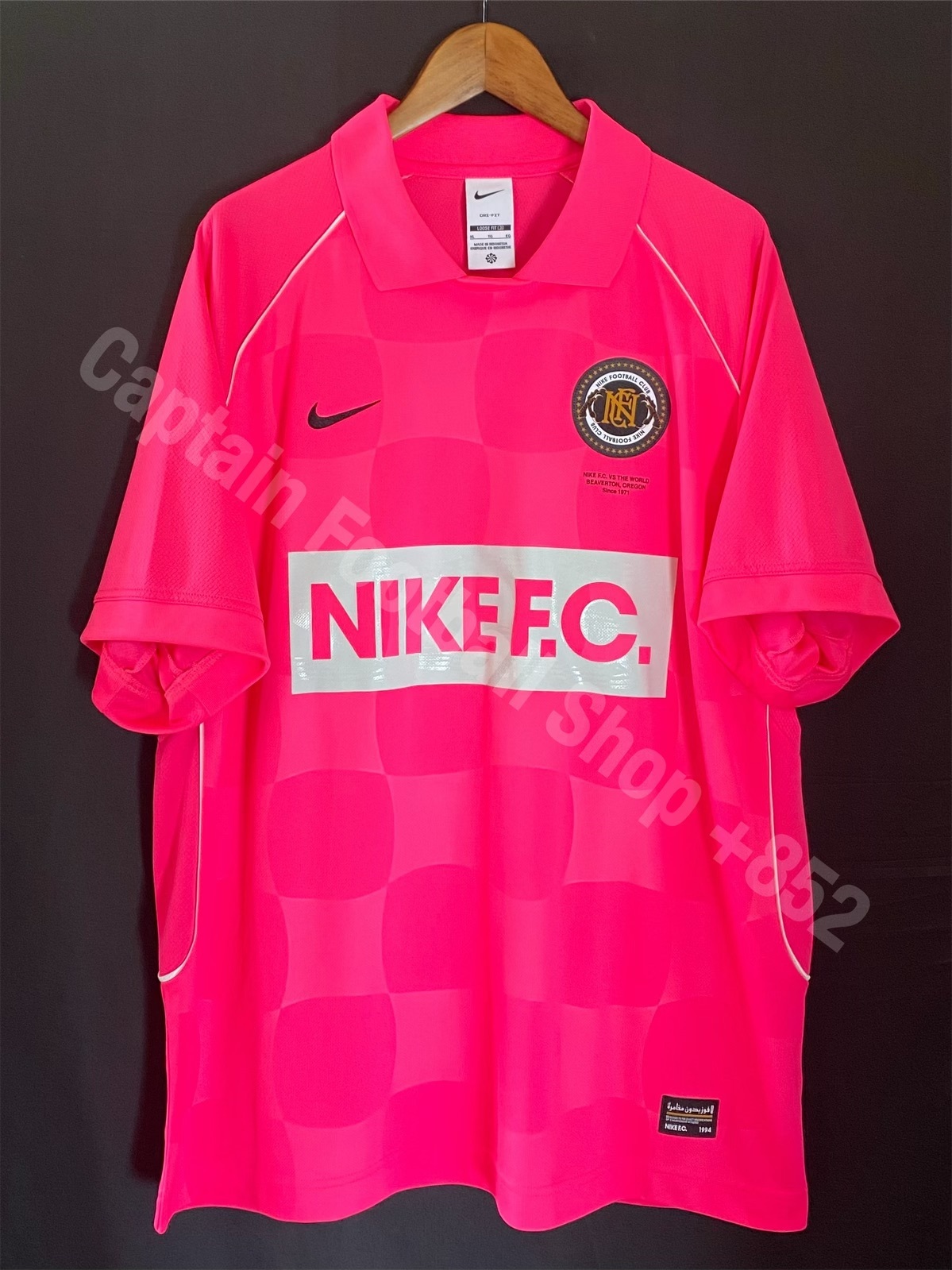 Nike fc shirt pink hotsell