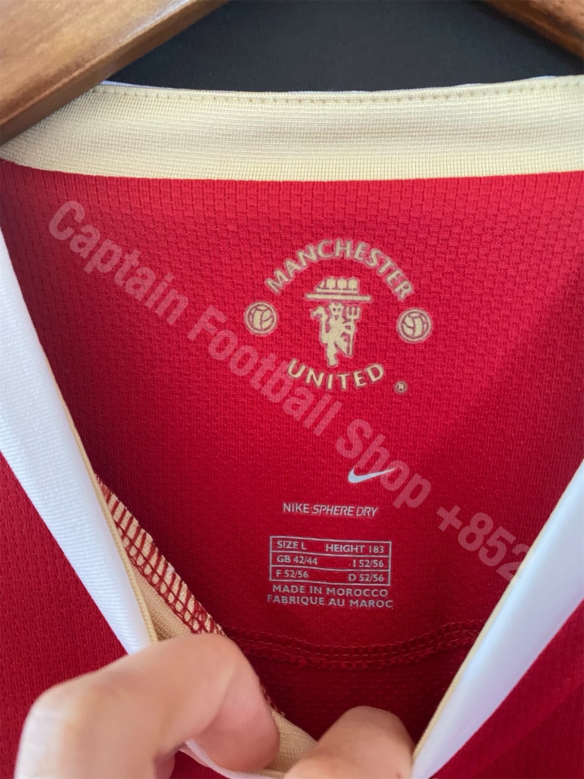 Manchester United 2006-2007 Nike Home Shirt #7 LARSSON