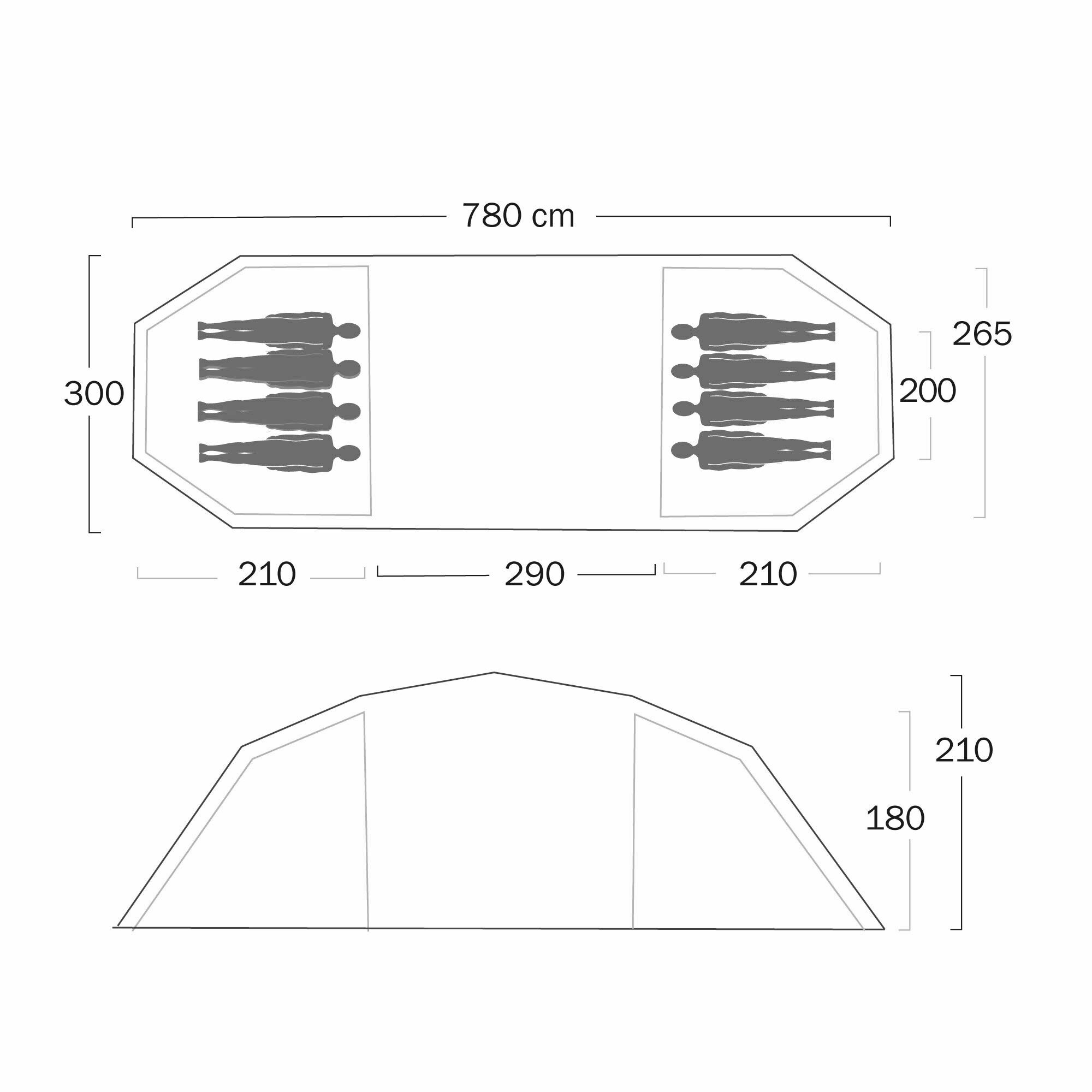 Helsport｜Valhall  6-8P 隧道帳