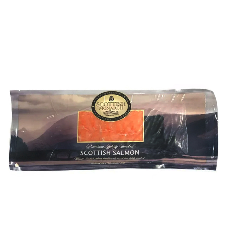 英國蘇格蘭優質輕燻三文魚切片  UK Premium Lightly Smoked Scottish Salmon Slices 500克 /包(-18°C)