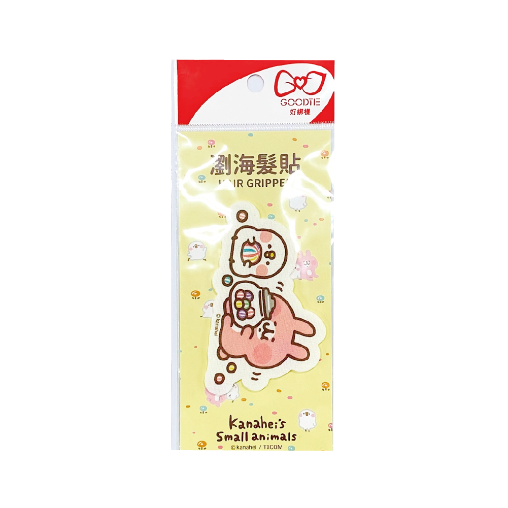 新上市和菓子限量款【卡娜赫拉的小動物】瀏海髮貼-甜甜彩球糖罐 (1入)