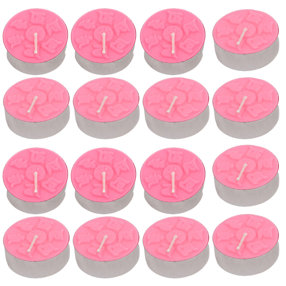 六字真言甘露酥油粒{鐵盒}粉紅色1584入【十方】153252