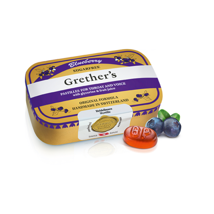 Grether's Blueberry Sugarfree 110g