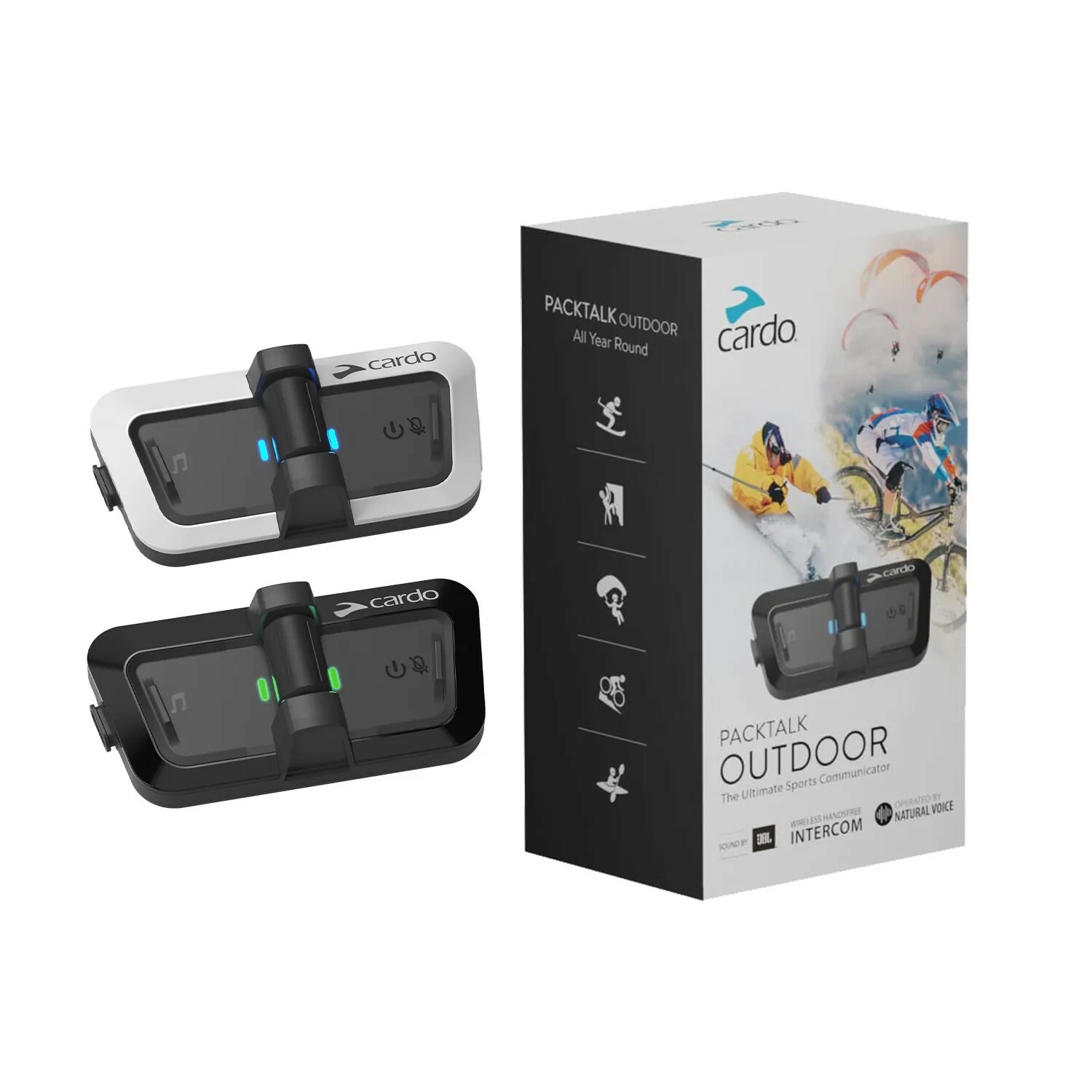 【Cardo】 PACKTALK OUTDOOR 戶外運動通訊藍牙耳機
