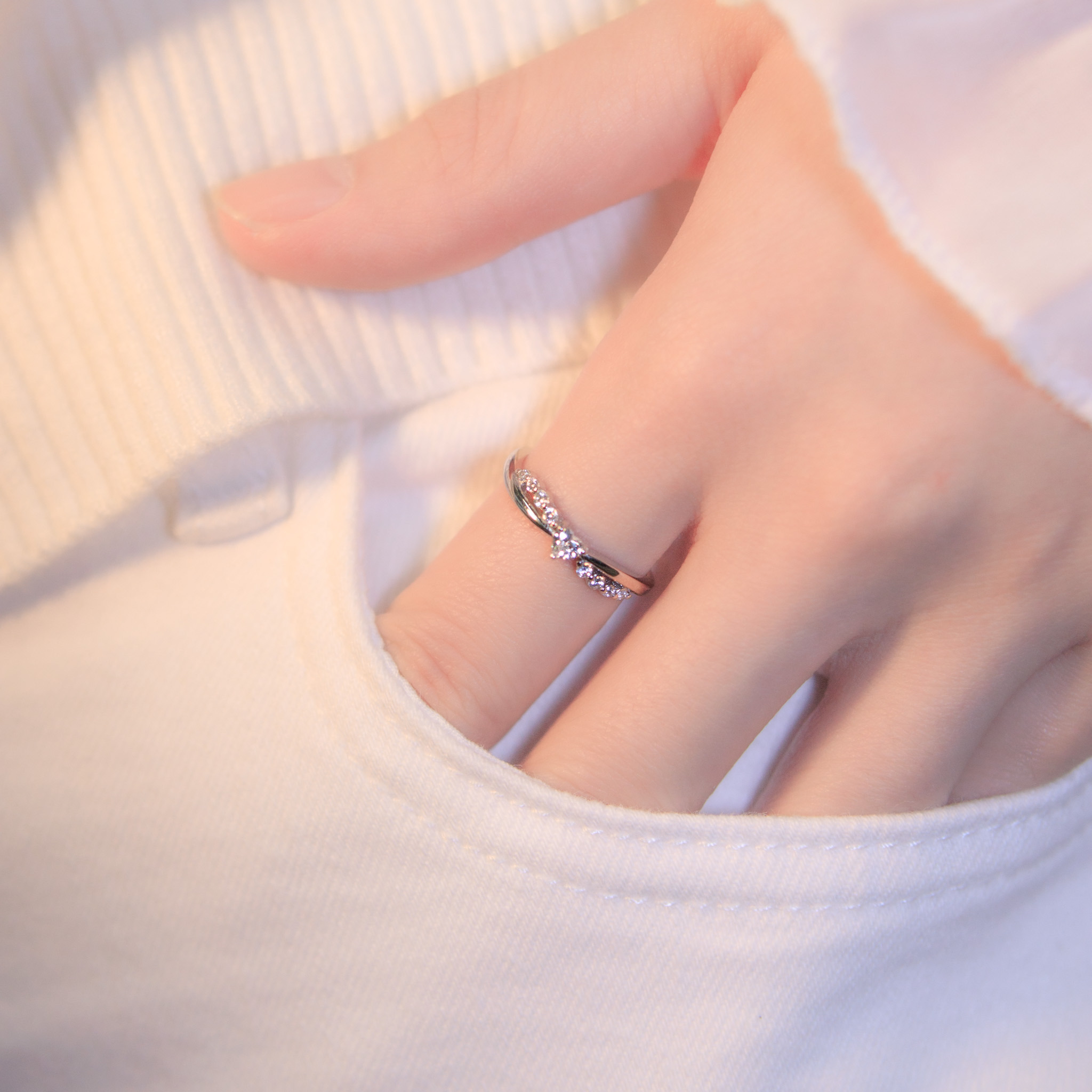 | 925銀 | 小心意戒指 | RI0613 |