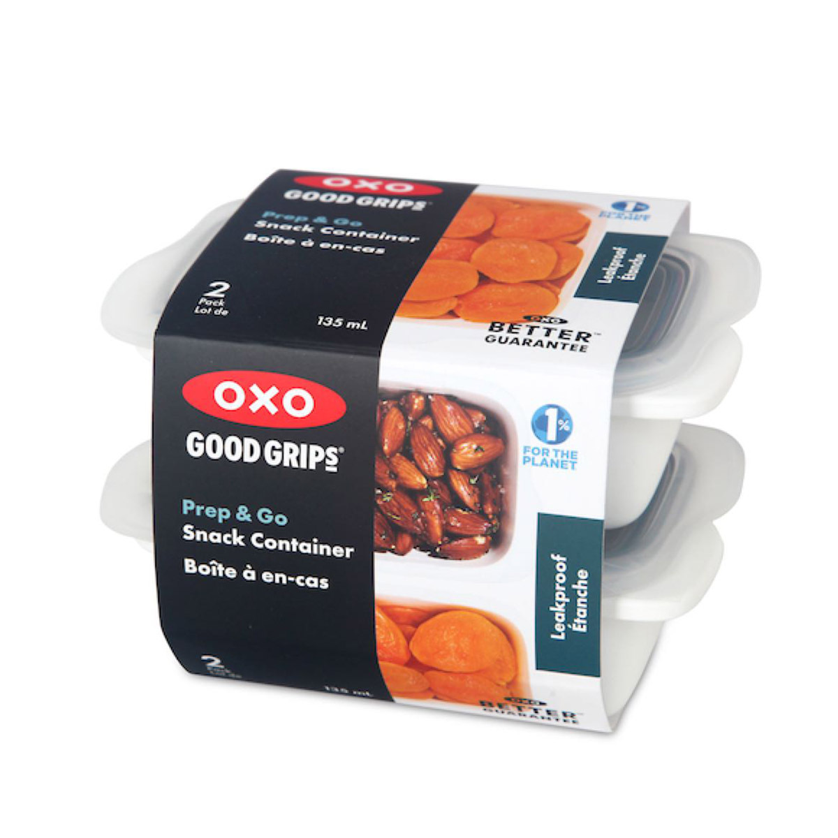 美國品牌OXO PREP & GO 2件裝 0.14L食物盒 -11302300