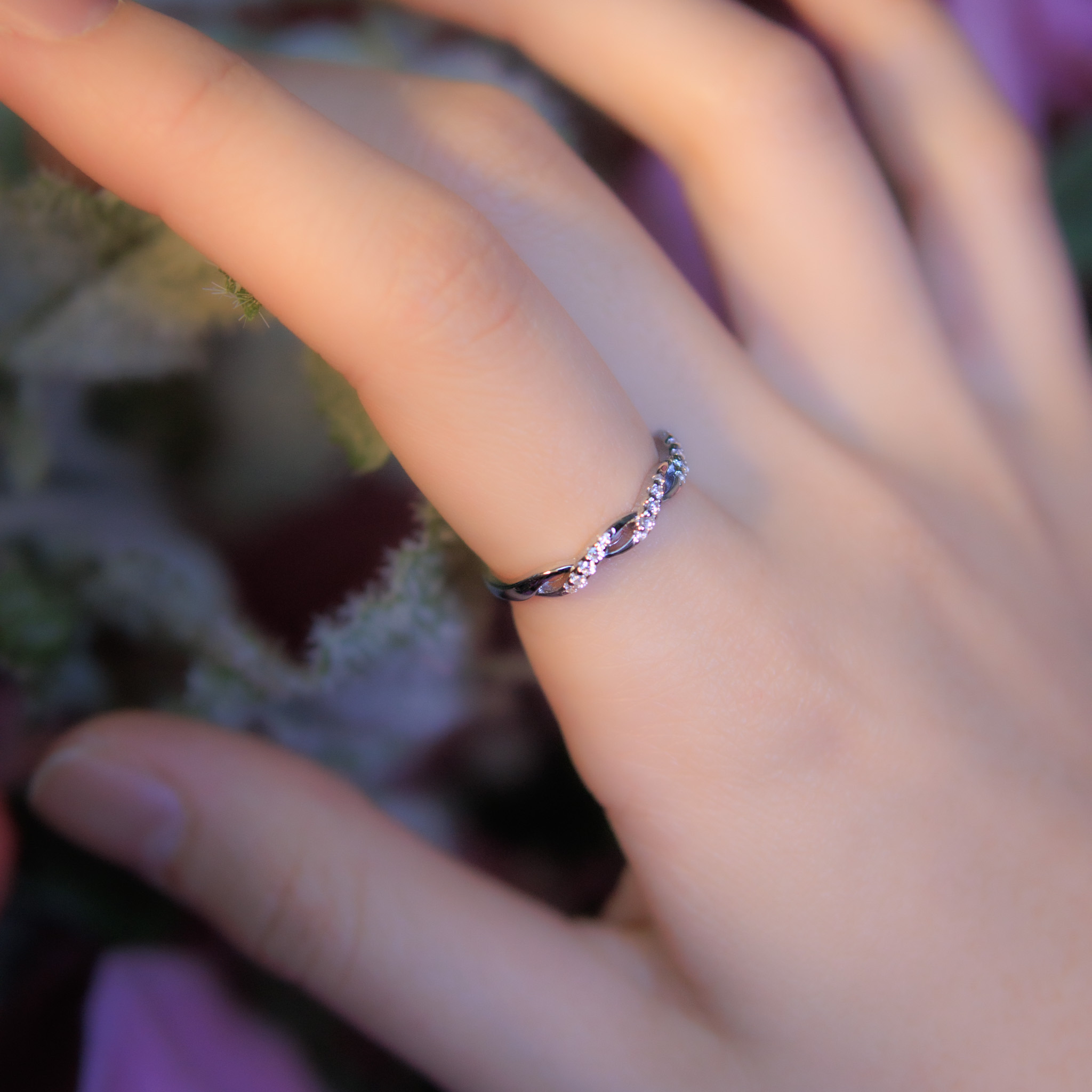 | 925 Silver | Simple Story Ring | RI0611 |