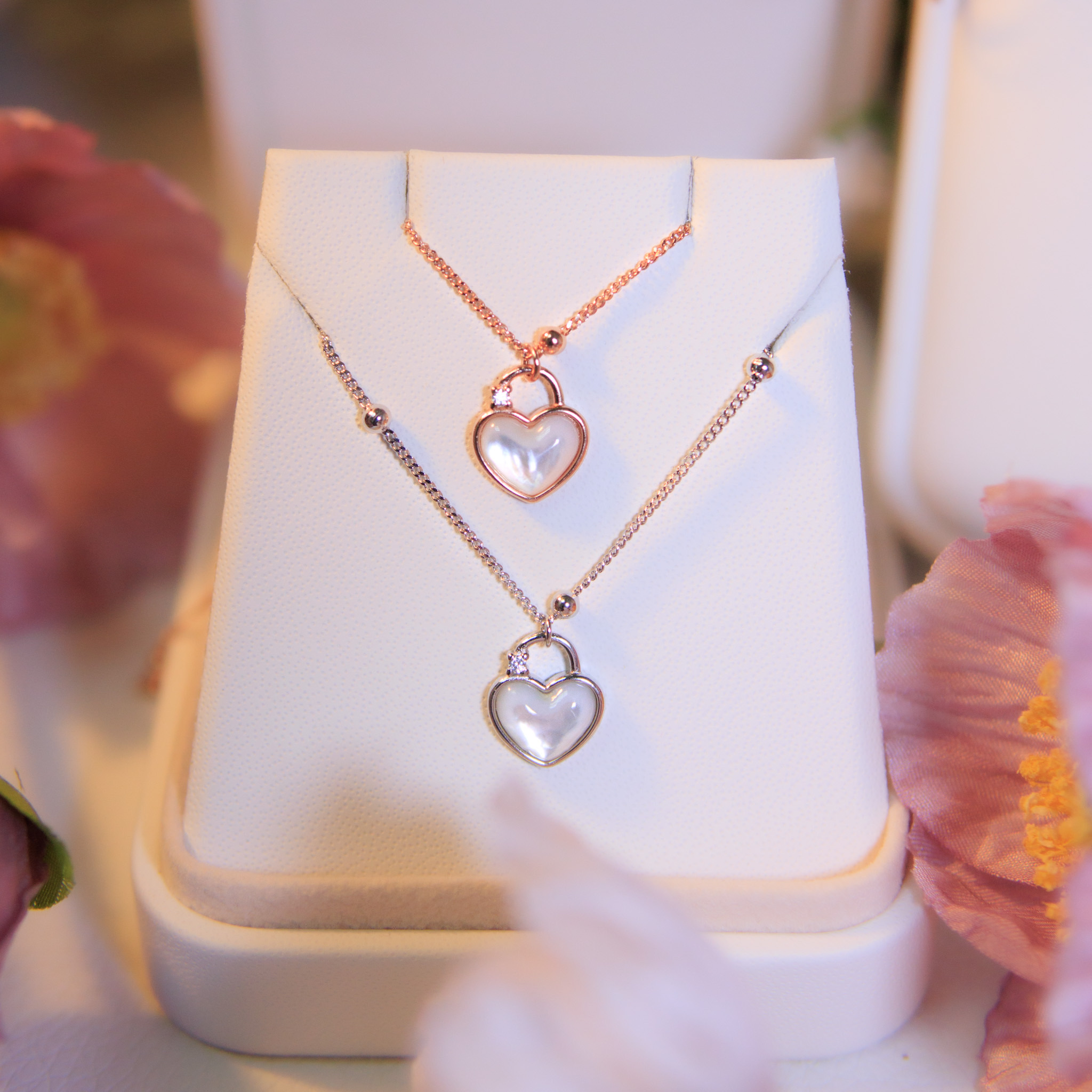 | 925純銀・白金・ 玫瑰金 | 篤定的愛手鏈 (銀/玫瑰金) | BR0994 |