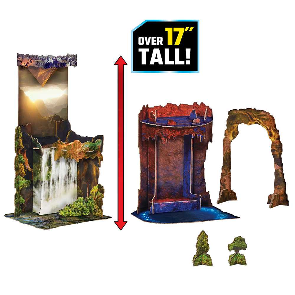 哥吉拉大戰金剛2-6吋2入空心地球場景組