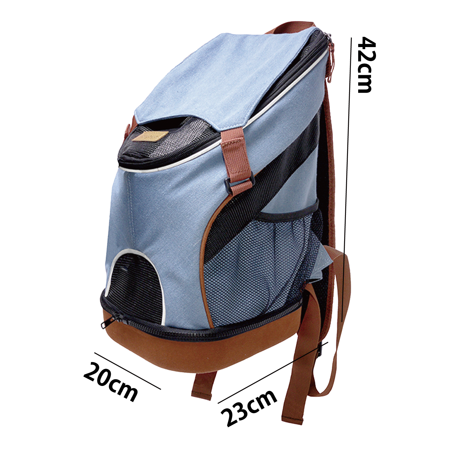 Ibiyaya|單寧瘋輕量寵物前/後背包