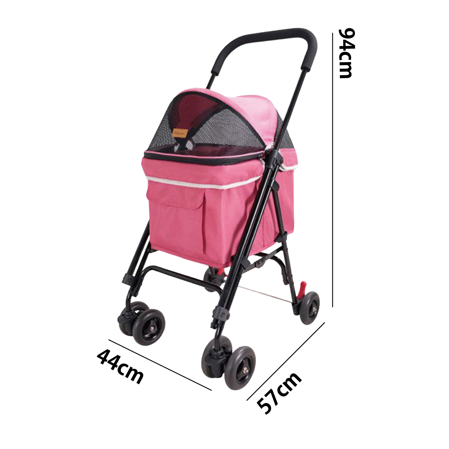 Ibiyaya|小型寵物車(花瓣粉)